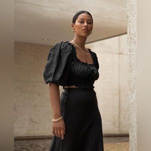 DISSH 2 piece 100% linen set